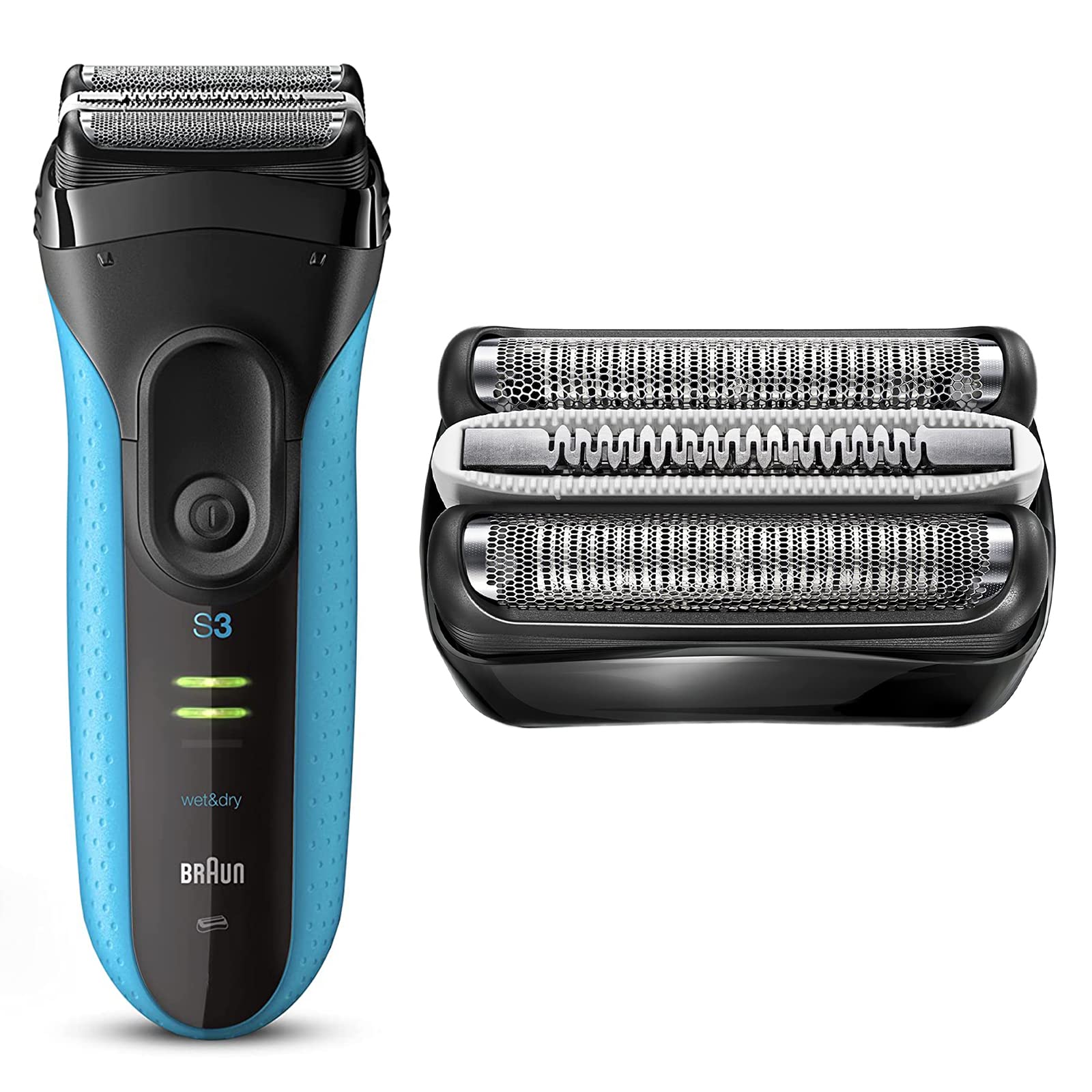 32B Series 3 Replacement Head For Braun Proskin Electric Shaver, Compatible With Braun Foil Shaver 3000S 3010S 3020S 3030S 3040S